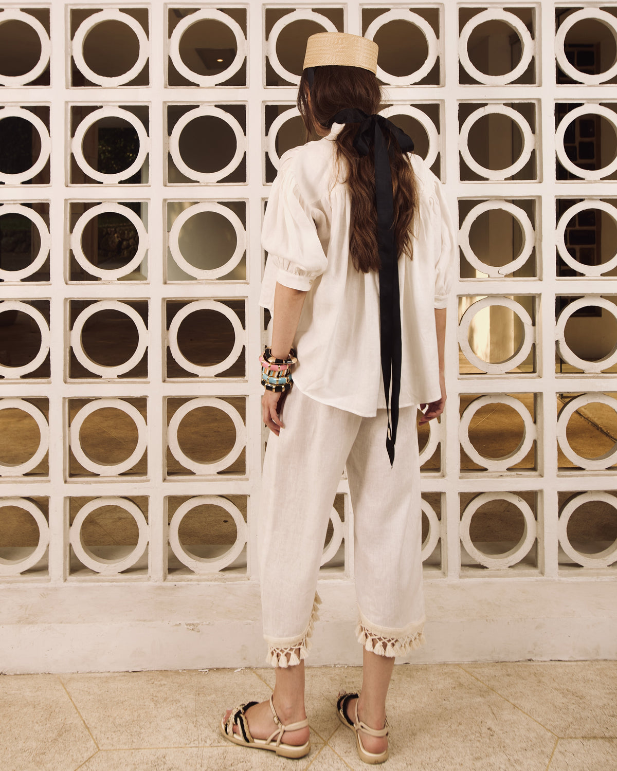 Calça Sheila Off-White
